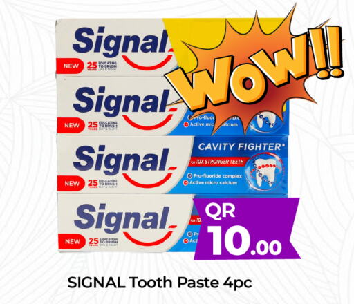 SIGNAL Toothpaste  in باريس هايبرماركت in قطر - أم صلال