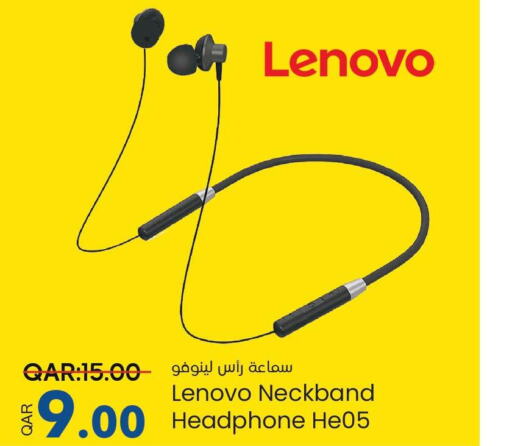 LENOVO Earphone  in Paris Hypermarket in Qatar - Al Khor