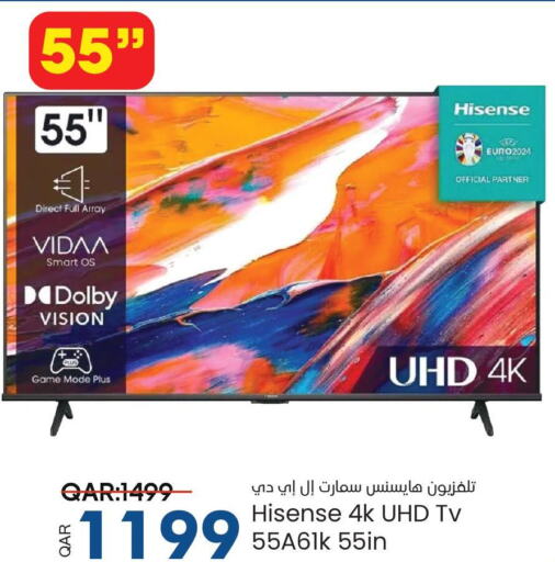 HISENSE Smart TV  in Paris Hypermarket in Qatar - Al Khor