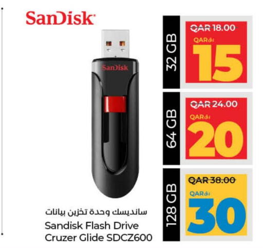 SANDISK Flash Drive  in LuLu Hypermarket in Qatar - Al-Shahaniya