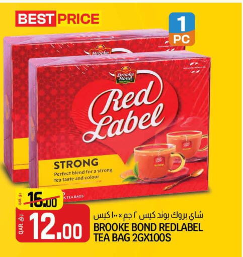 RED LABEL Tea Bags  in كنز ميني مارت in قطر - الخور