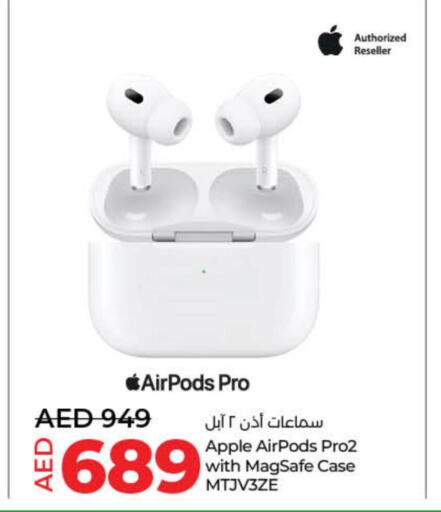 APPLE Earphone  in Lulu Hypermarket in UAE - Dubai