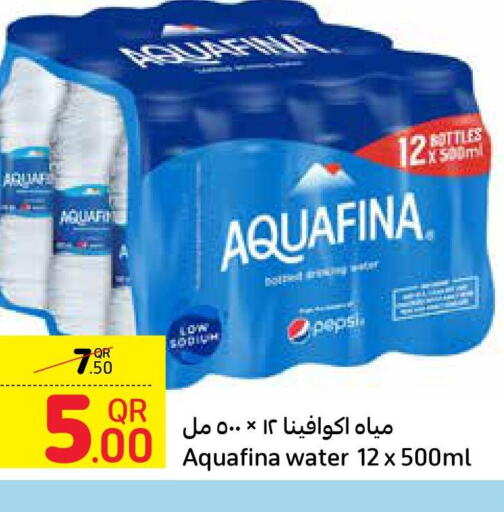 AQUAFINA   in Carrefour in Qatar - Al Khor
