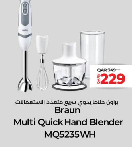 BRAUN Mixer / Grinder  in LuLu Hypermarket in Qatar - Al Wakra