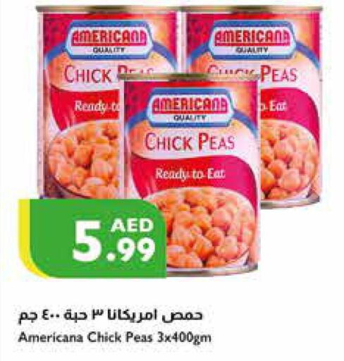 AMERICANA Chick Peas  in Istanbul Supermarket in UAE - Ras al Khaimah