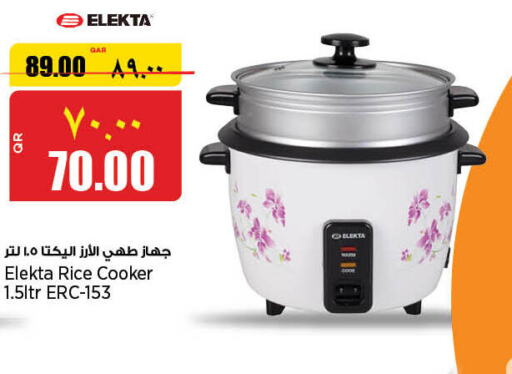 ELEKTA Rice Cooker  in Retail Mart in Qatar - Al Wakra