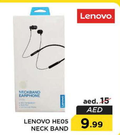 LENOVO Earphone  in Nesto Hypermarket in UAE - Dubai