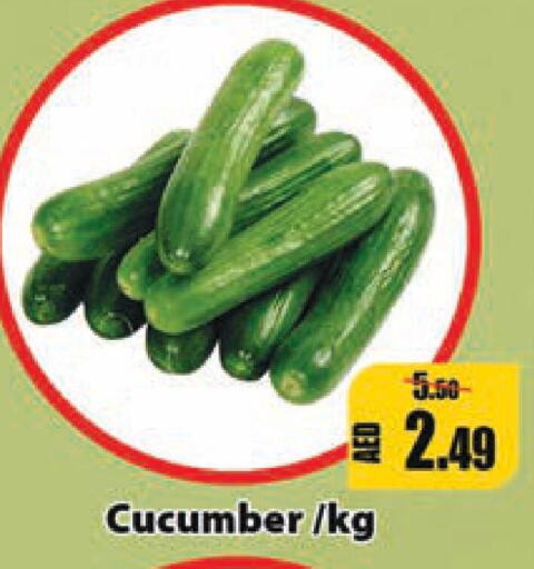  Cucumber  in ليبتس هايبرماركت in الإمارات العربية المتحدة , الامارات - أم القيوين‎