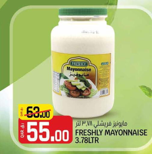 FRESHLY Mayonnaise  in Saudia Hypermarket in Qatar - Al-Shahaniya