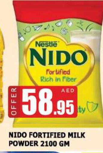 NIDO Milk Powder  in Azhar Al Madina Hypermarket in UAE - Sharjah / Ajman