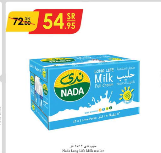 NADA Long Life / UHT Milk  in Danube in KSA, Saudi Arabia, Saudi - Al Hasa