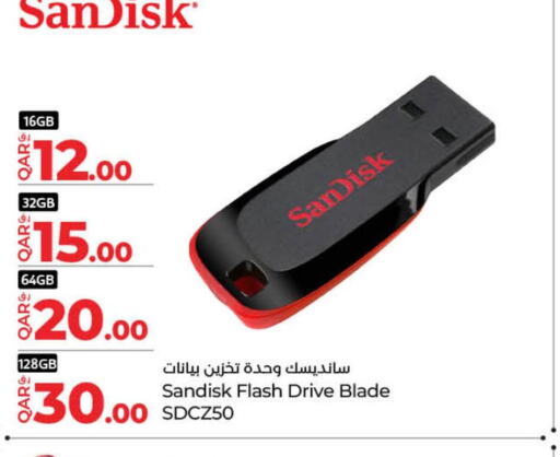 SANDISK Flash Drive  in لولو هايبرماركت in قطر - أم صلال