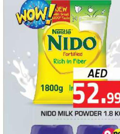 NIDO Milk Powder  in سنابل بني ياس in الإمارات العربية المتحدة , الامارات - الشارقة / عجمان