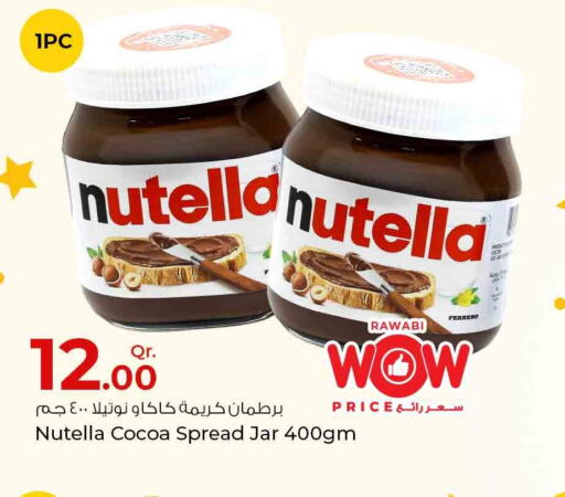 NUTELLA Chocolate Spread  in Rawabi Hypermarkets in Qatar - Al Shamal