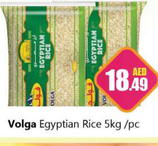 VOLGA Egyptian / Calrose Rice  in Souk Al Mubarak Hypermarket in UAE - Sharjah / Ajman