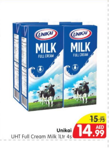 UNIKAI Long Life / UHT Milk  in هايبر ماركت المدينة in الإمارات العربية المتحدة , الامارات - أبو ظبي