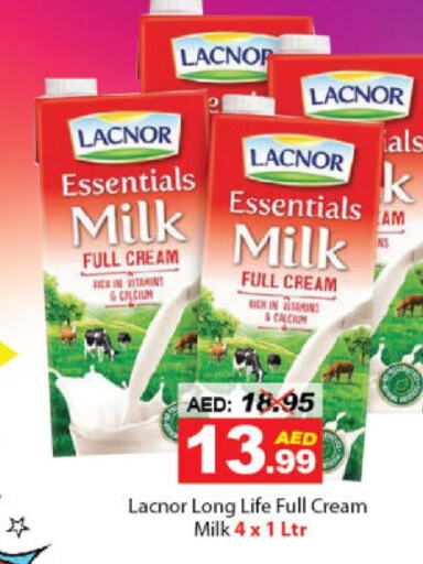 LACNOR Long Life / UHT Milk  in DESERT FRESH MARKET  in UAE - Abu Dhabi