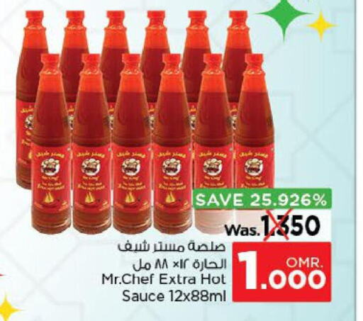 MR.CHEF Hot Sauce  in Nesto Hyper Market   in Oman - Sohar