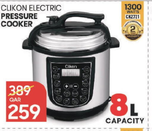 CLIKON Electric Pressure Cooker  in Family Food Centre in Qatar - Al Rayyan