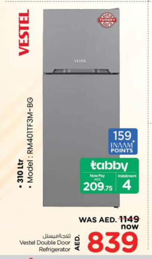 VESTEL Refrigerator  in Nesto Hypermarket in UAE - Dubai