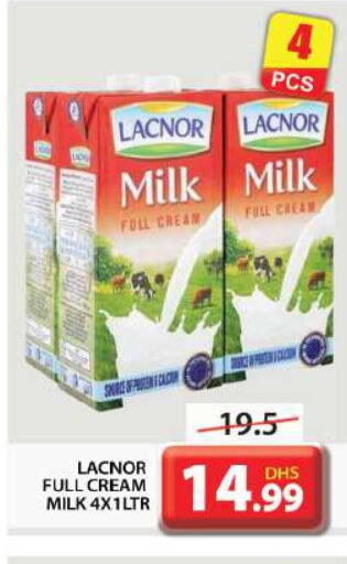LACNOR Full Cream Milk  in جراند هايبر ماركت in الإمارات العربية المتحدة , الامارات - دبي
