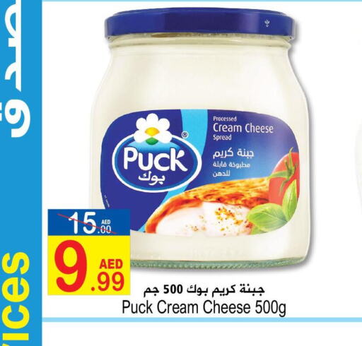 PUCK Cream Cheese  in سن اند ساند هايبر ماركت ذ.م.م in الإمارات العربية المتحدة , الامارات - رَأْس ٱلْخَيْمَة