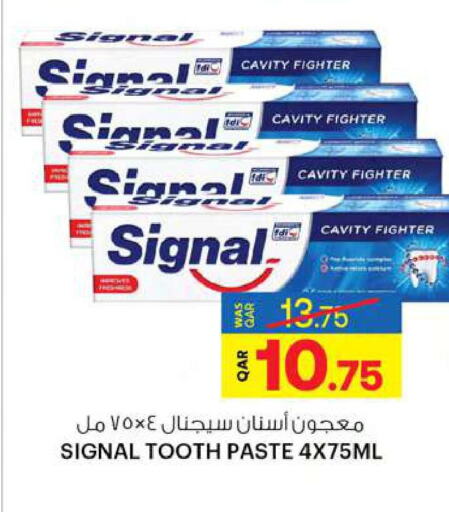 SIGNAL Toothpaste  in Ansar Gallery in Qatar - Al Wakra