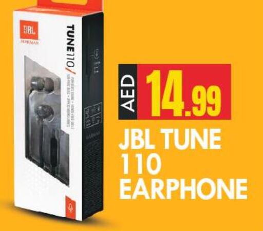 JBL Earphone  in BIGmart in UAE - Abu Dhabi