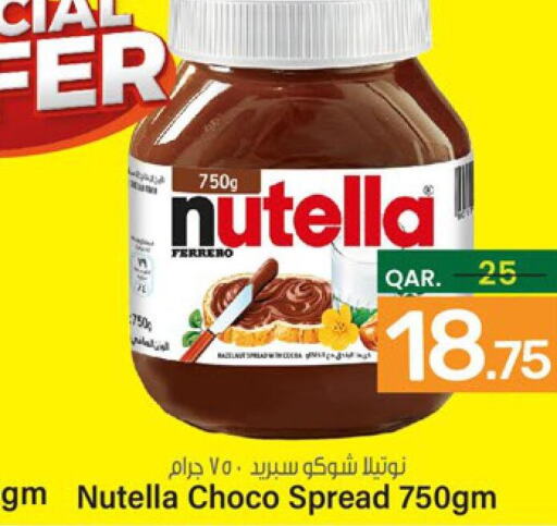 NUTELLA Chocolate Spread  in Paris Hypermarket in Qatar - Al Khor