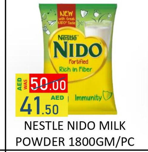 NIDO Milk Powder  in رويال جلف هايبرماركت in الإمارات العربية المتحدة , الامارات - أبو ظبي
