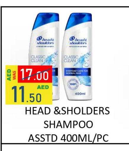 HEAD & SHOULDERS Shampoo / Conditioner  in رويال جلف هايبرماركت in الإمارات العربية المتحدة , الامارات - أبو ظبي