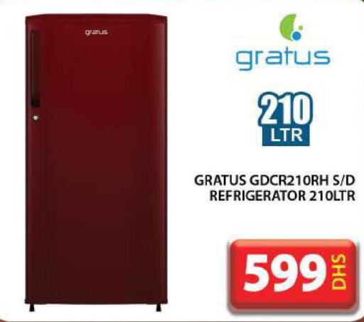 GRATUS Refrigerator  in Grand Hyper Market in UAE - Dubai