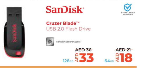 SANDISK Flash Drive  in السفير هايبر ماركت in الإمارات العربية المتحدة , الامارات - الشارقة / عجمان