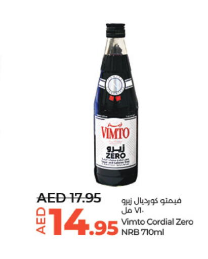 VIMTO   in Lulu Hypermarket in UAE - Abu Dhabi