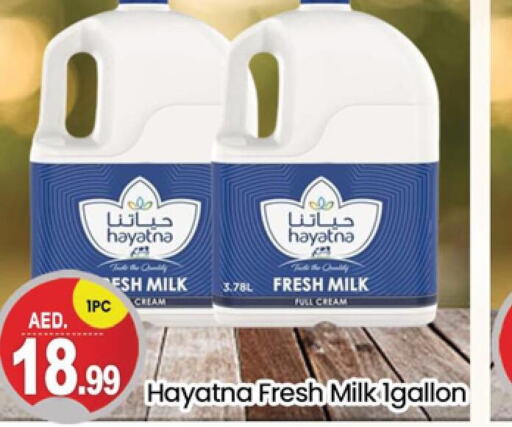 HAYATNA Full Cream Milk  in سوق طلال in الإمارات العربية المتحدة , الامارات - دبي