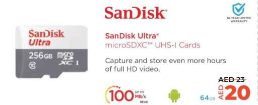 SANDISK Flash Drive  in Safeer Hyper Markets in UAE - Ras al Khaimah