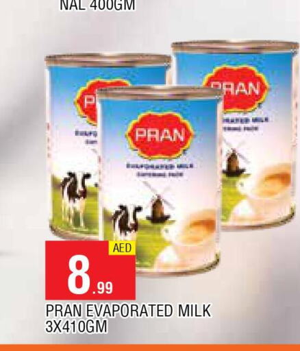 PRAN Evaporated Milk  in المدينة in الإمارات العربية المتحدة , الامارات - الشارقة / عجمان