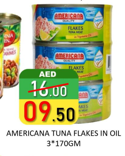 AMERICANA Tuna - Canned  in رويال جلف هايبرماركت in الإمارات العربية المتحدة , الامارات - أبو ظبي