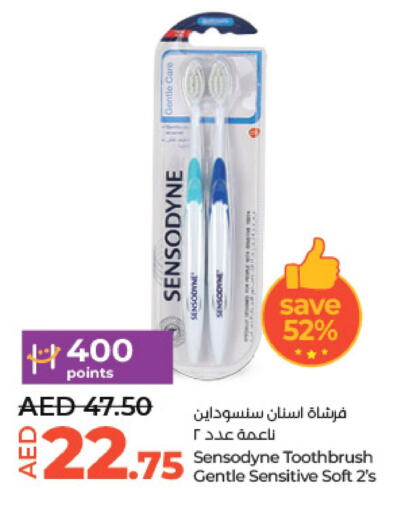 SENSODYNE Toothbrush  in Lulu Hypermarket in UAE - Abu Dhabi