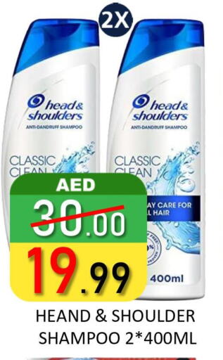 HEAD & SHOULDERS Shampoo / Conditioner  in رويال جلف هايبرماركت in الإمارات العربية المتحدة , الامارات - أبو ظبي