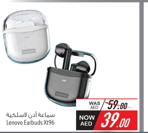 LENOVO Earphone  in Safeer Hyper Markets in UAE - Abu Dhabi