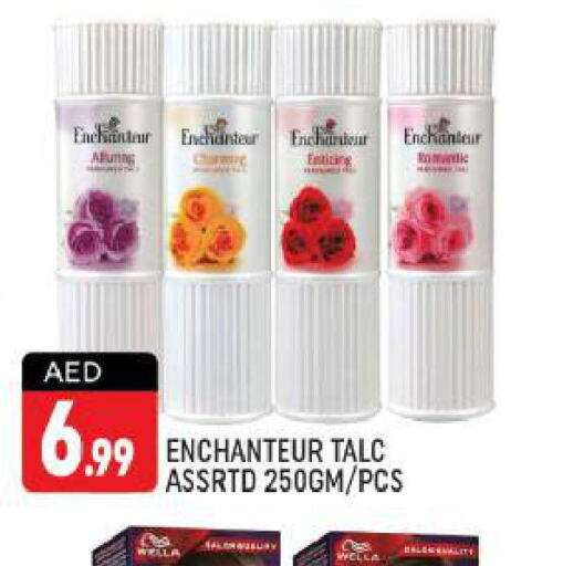 Enchanteur Talcum Powder  in شكلان ماركت in الإمارات العربية المتحدة , الامارات - دبي