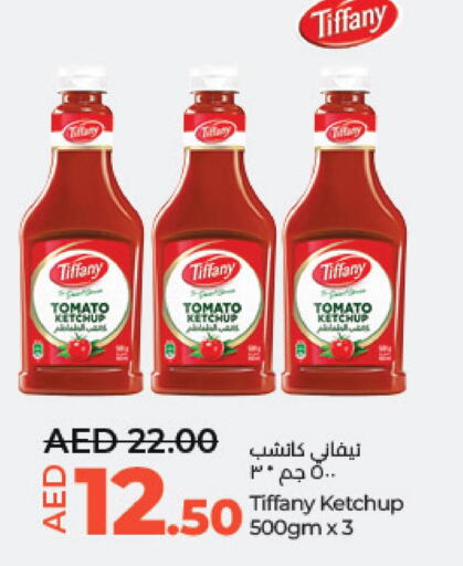 TIFFANY Tomato Ketchup  in Lulu Hypermarket in UAE - Abu Dhabi