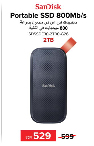 SANDISK Flash Drive  in الأنيس للإلكترونيات in قطر - الشحانية