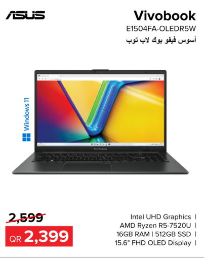 ASUS Laptop  in Al Anees Electronics in Qatar - Al Wakra