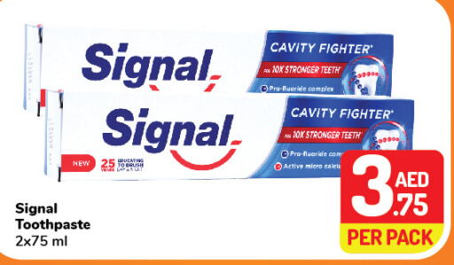 SIGNAL Toothpaste  in Day to Day Department Store in UAE - Dubai