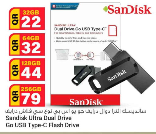 SANDISK Flash Drive  in Safari Hypermarket in Qatar - Al Khor