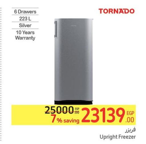 TORNADO Freezer  in Carrefour  in Egypt - Cairo