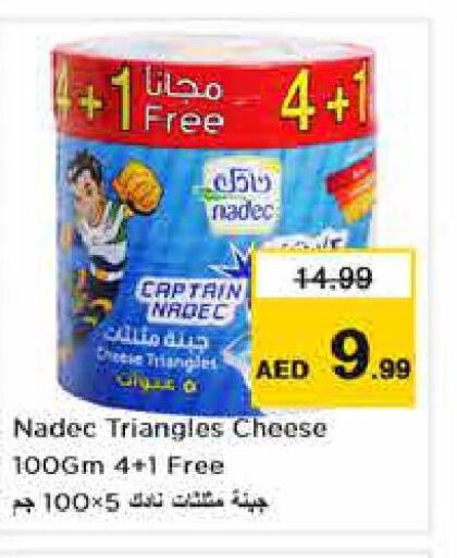 NADEC Triangle Cheese  in Nesto Hypermarket in UAE - Abu Dhabi