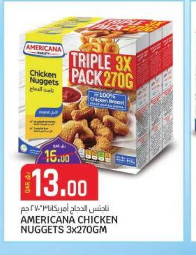 AMERICANA Chicken Nuggets  in Saudia Hypermarket in Qatar - Al Khor